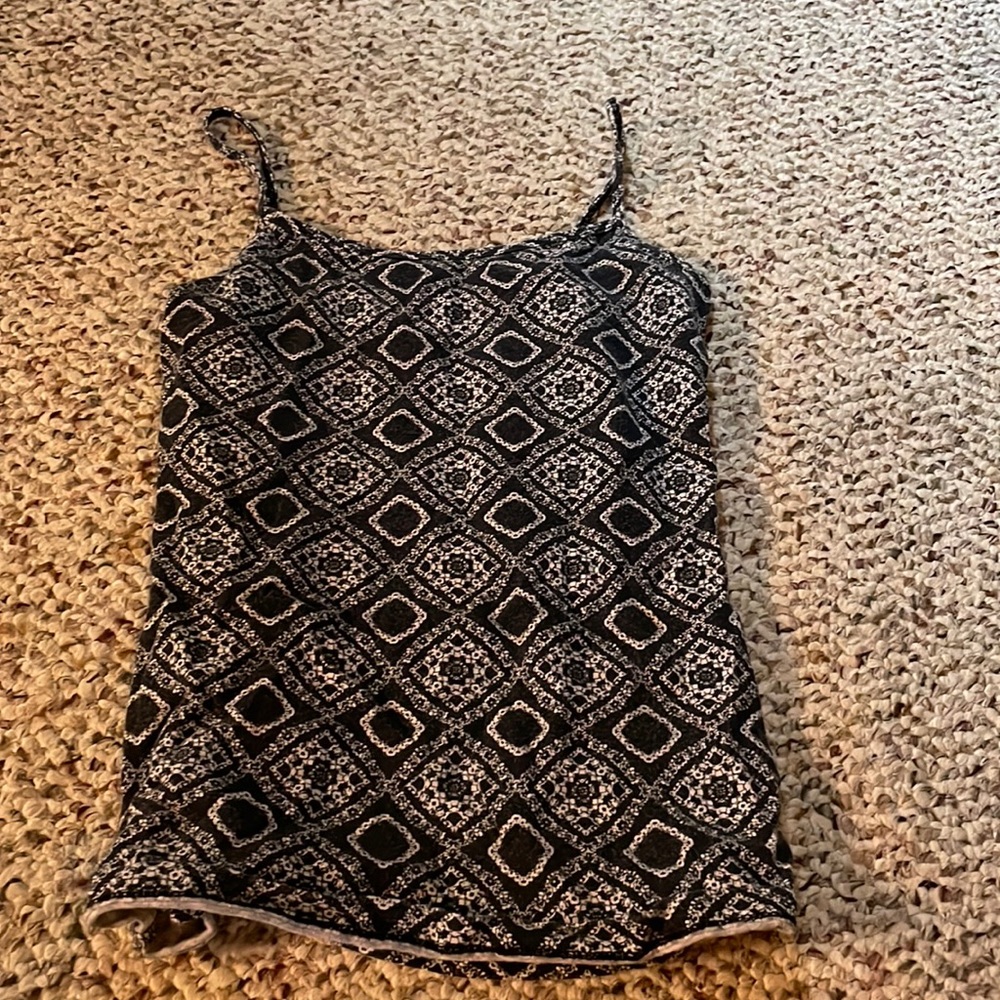 Black and white Camisole